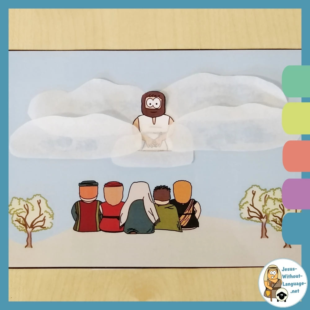 Luke 24 - Ascension | Ministry lesson, Bible crafts, Games