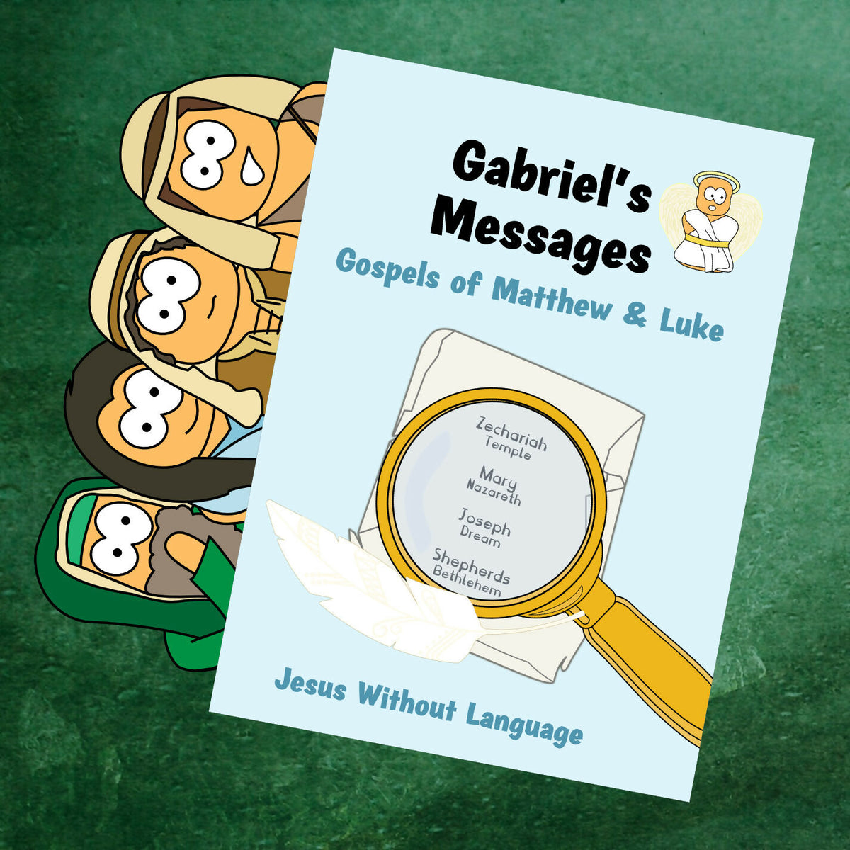 Gabriel's Messages - Advent 3 - Joseph. Kidmin lesson & Bible crafts