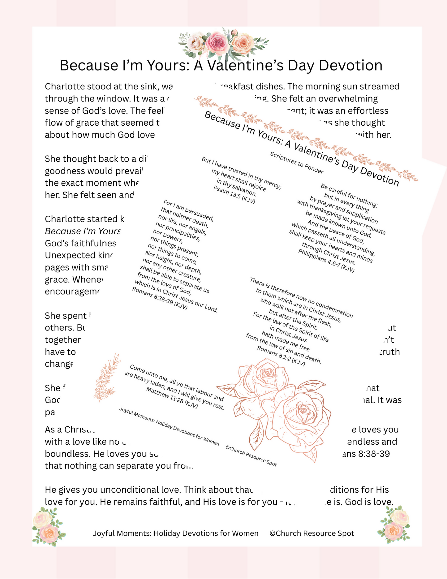 Joyful Moments - Holiday Devotions for Women