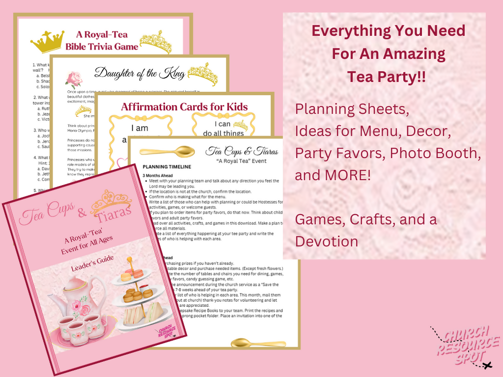 Tea Cups & Tiaras Tea Party