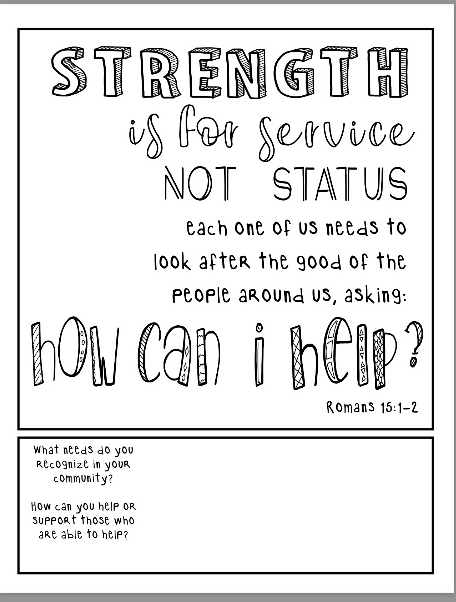 stregth is for servic