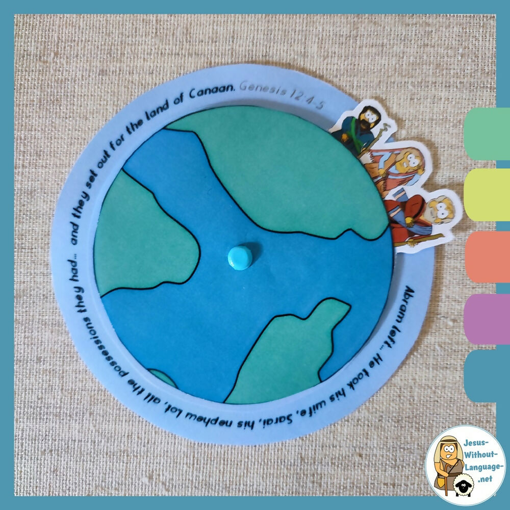 Genesis 12 - Abram Called | Ministry lesson, Bible crafts, Games