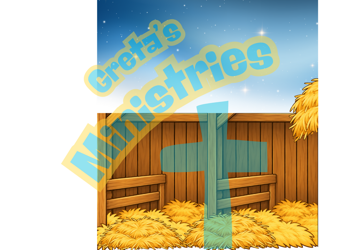 Build the Nativity Scene | Christmas Bible Object Lesson & 3D Class Project