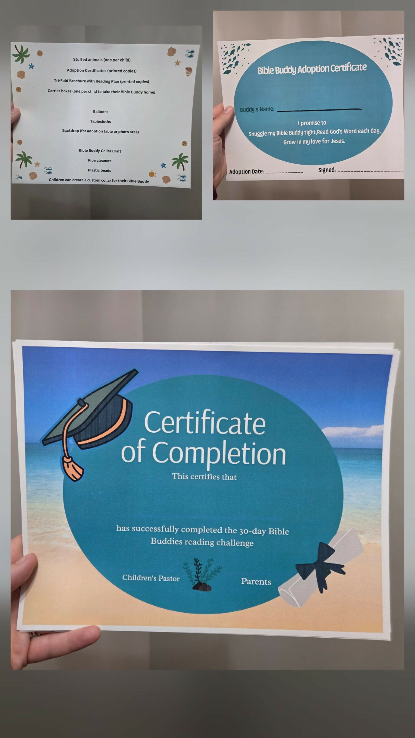 🦈 Bible Buddies 30-Day Scripture Reading Plan Event Sea🌊