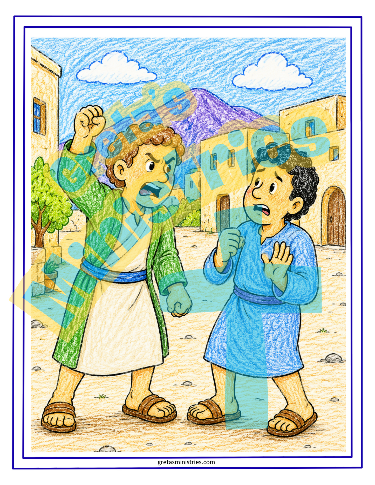 Parable of the Unforgiving Servant | Sunday School Lesson Plan | Puppets | Craft