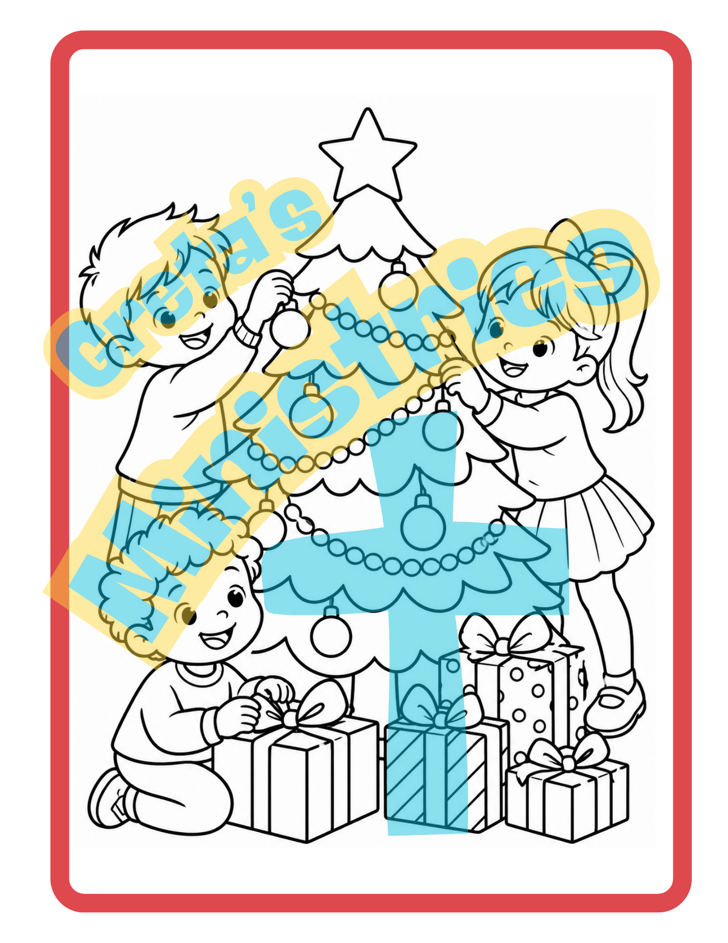 Christmas Tree 3D Craft & Activity Pack | Preschool–1st Grade