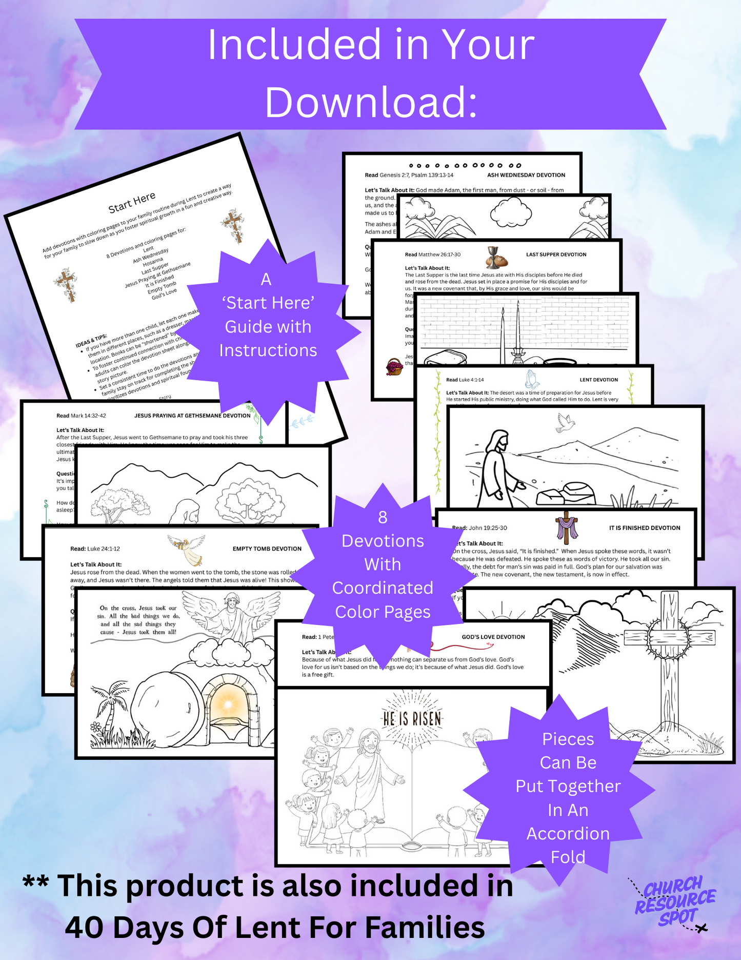 Lent And Easter Tabletop Story