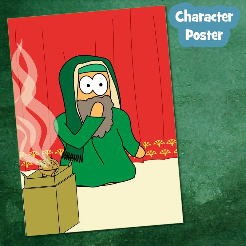 Gabriel's Messages - Advent 1 - Zechariah. Kidmin lesson & Bible crafts