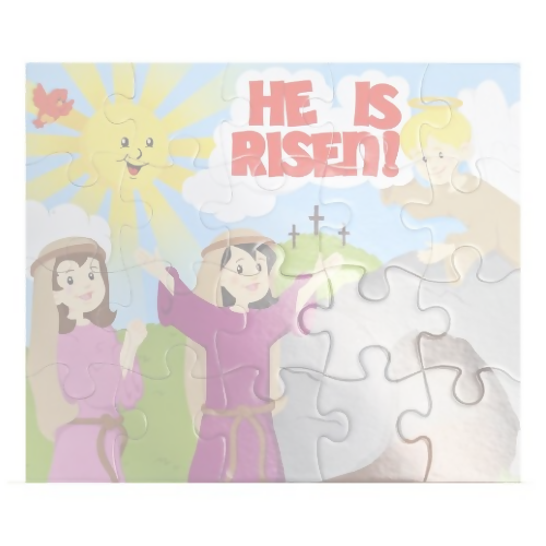 Pieces of the Puzzle - Luke 24:13-35 The Road to Emmaus - Children's Sermon/Lesson & Activity Book