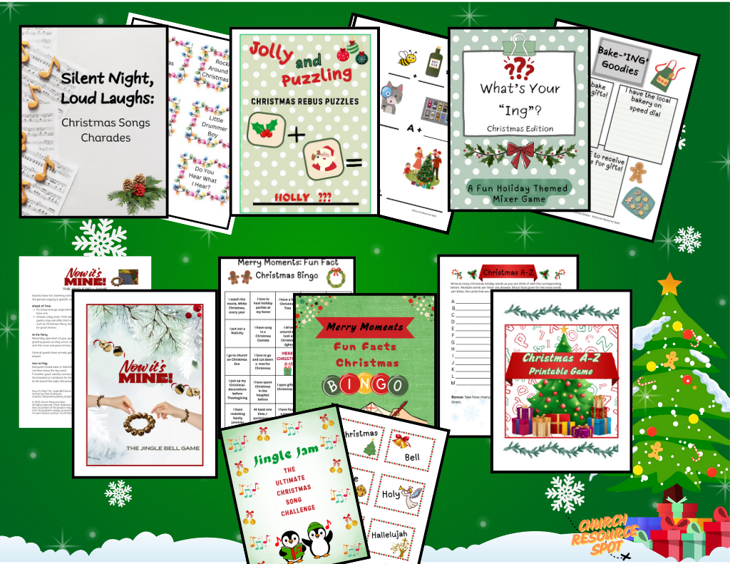 Christmas Games For Your Ministry Team Party