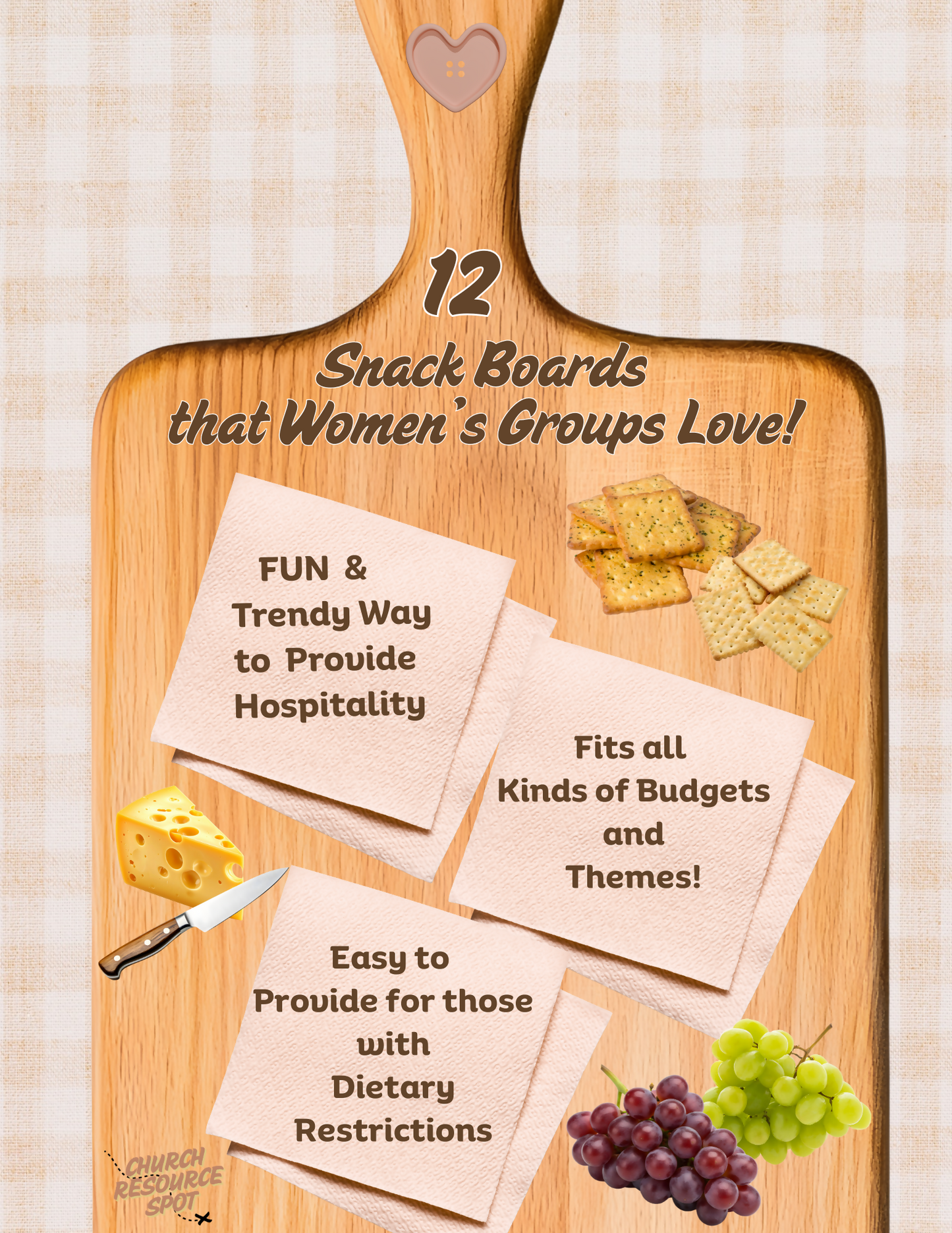 12 Snack Boards That Women's Groups Love