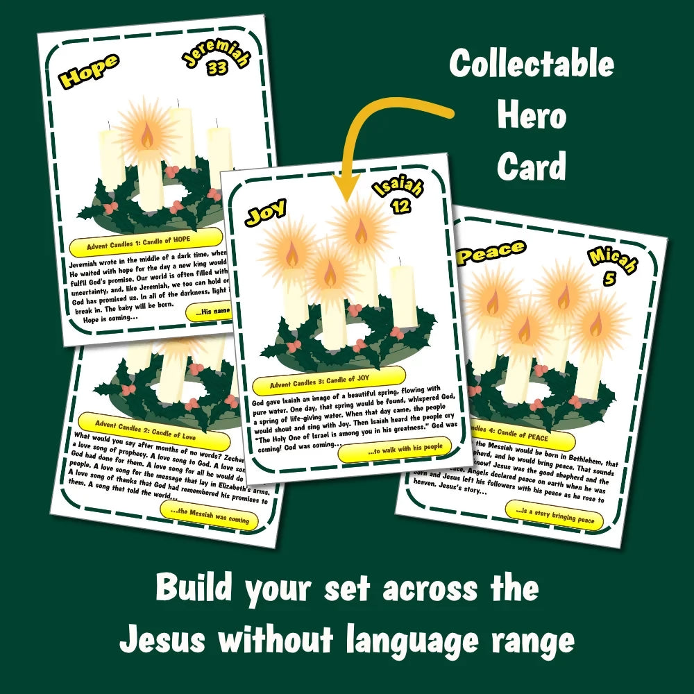 Isaiah 12 - Advent Candles 3 - Joy - Ministry lesson with Bible crafts