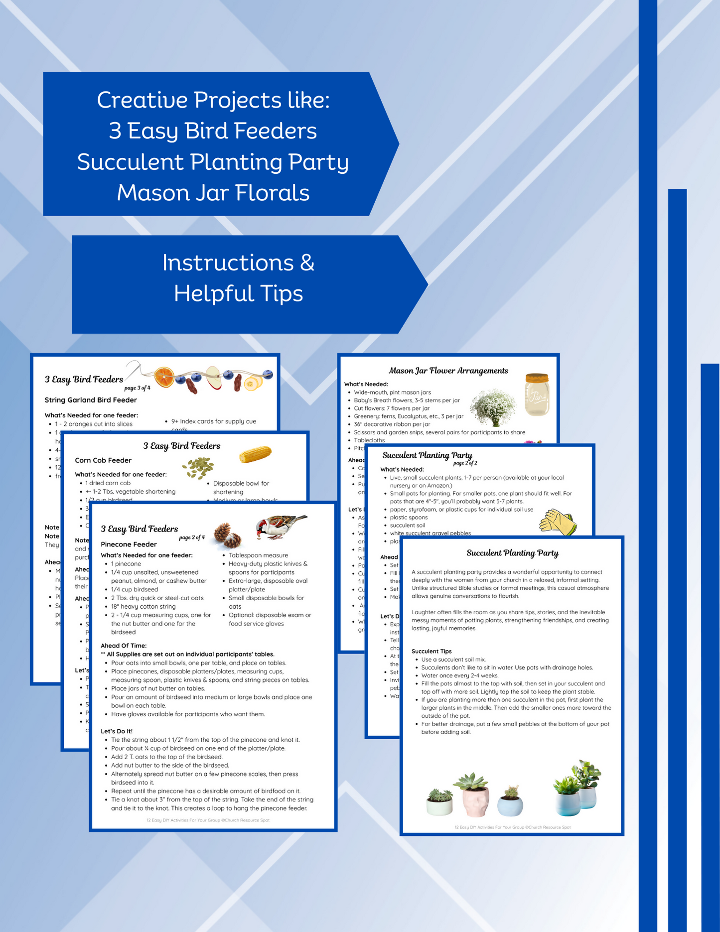 12 Easy DIY Activities For Your Group