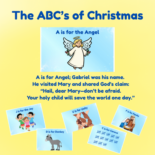 The ABC's of Christmas- Lesson or Presentation