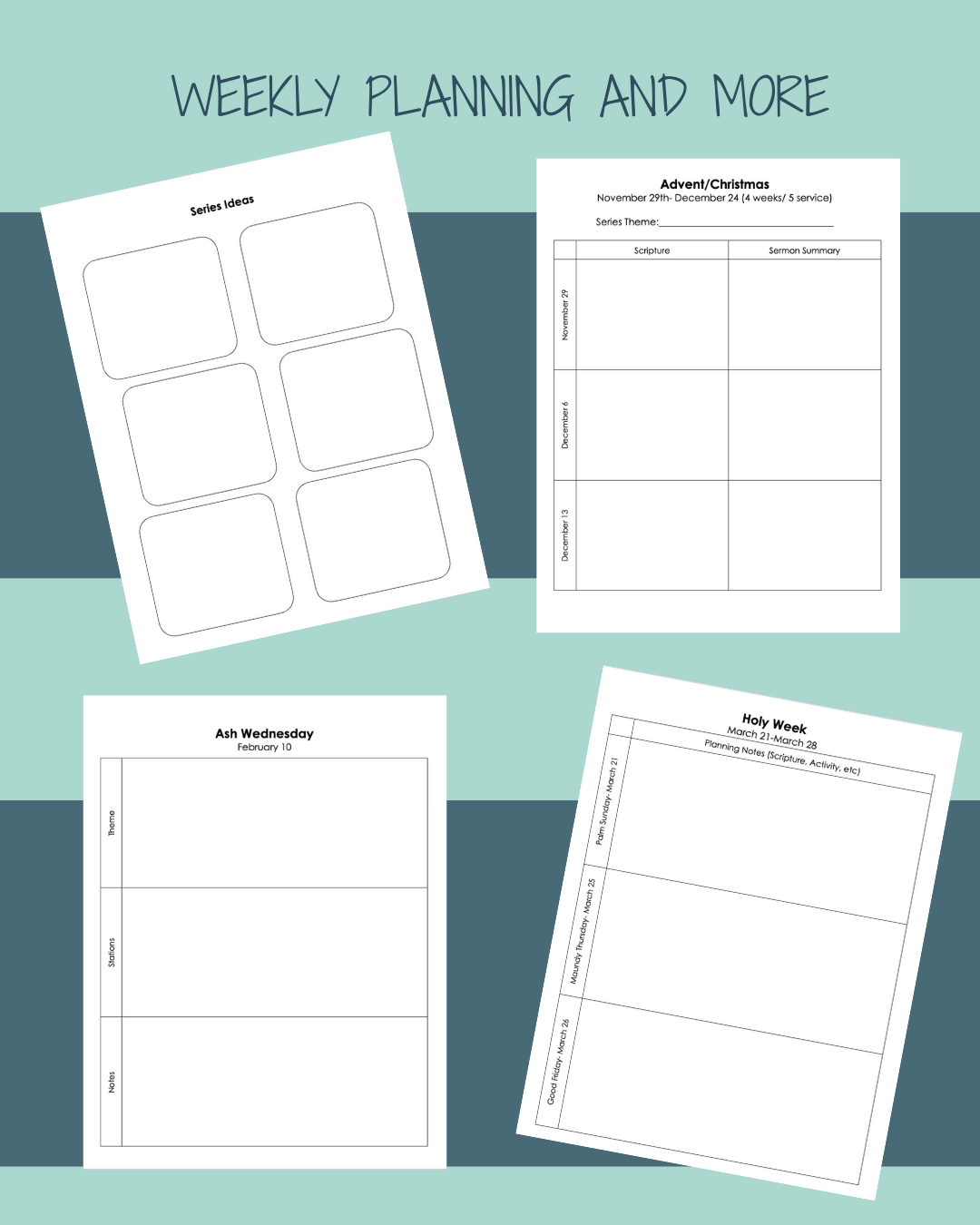 Worship Planning Workbook
