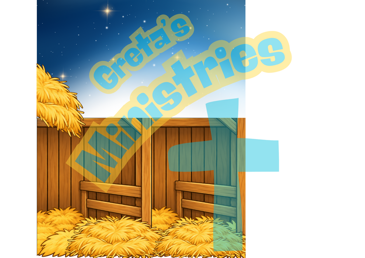 Build the Nativity Scene | Christmas Bible Object Lesson & 3D Class Project