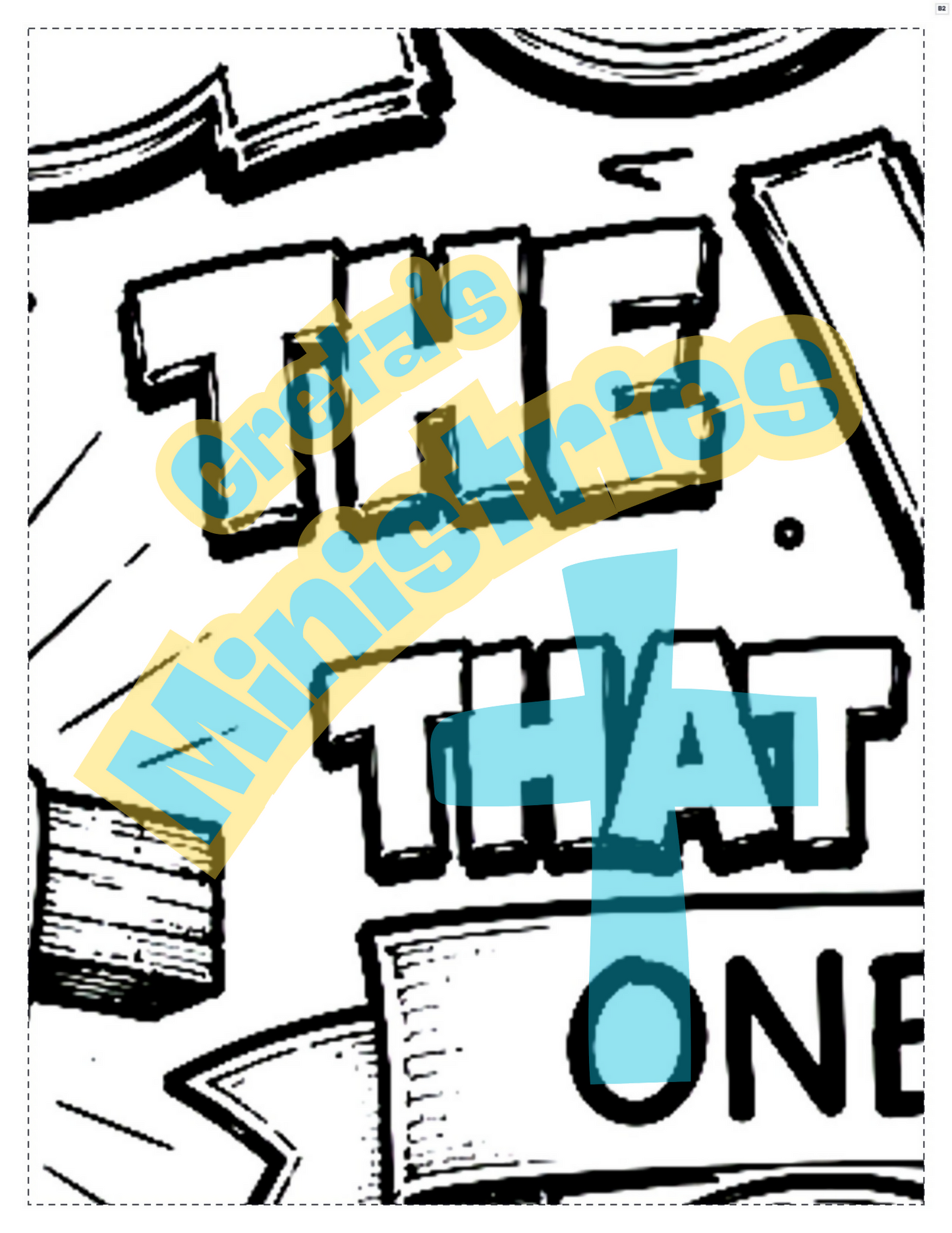 John 3:16 Collaborative Coloring Poster | Class Bible Verse Activity