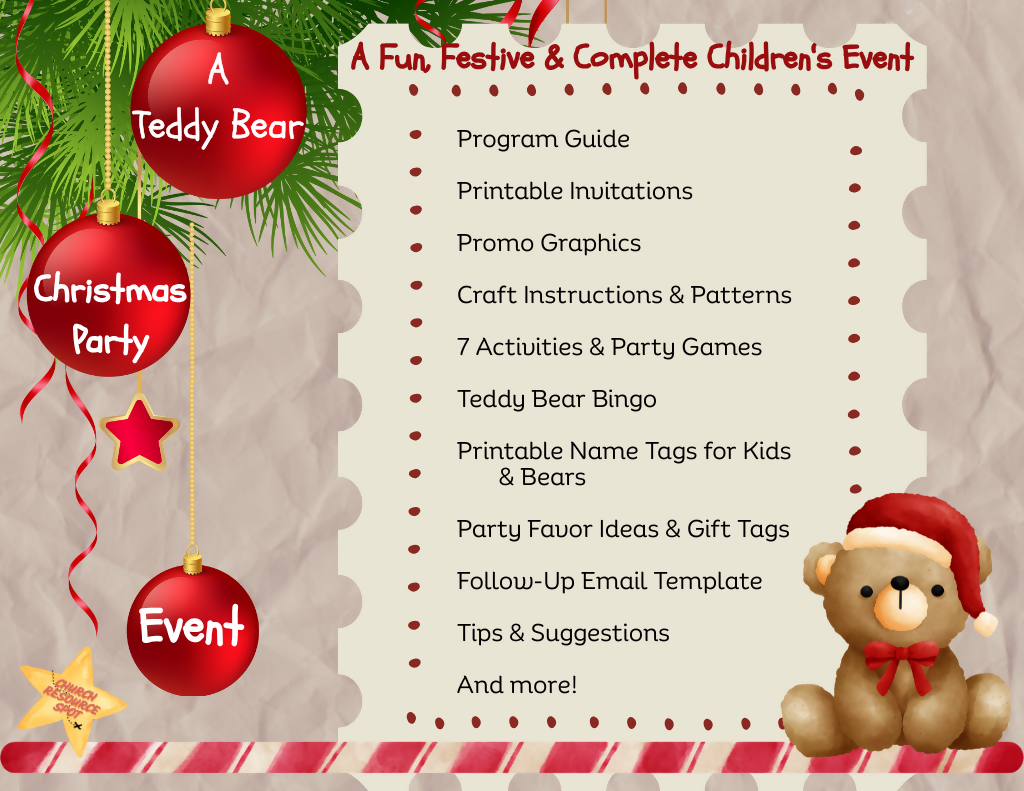 A Teddy Bear Christmas Party For Kids