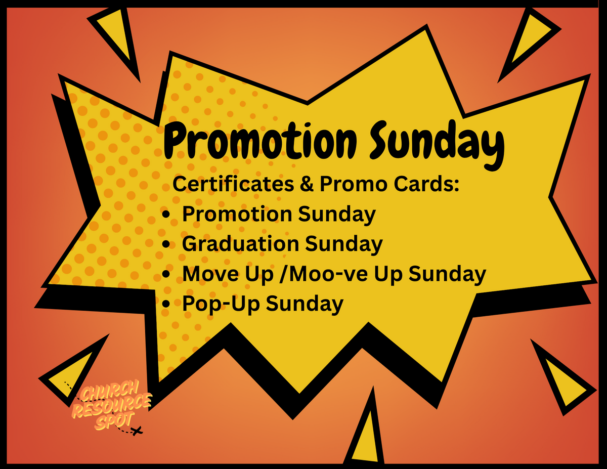 Promotion Day Printables And Graphics Bundle KJV