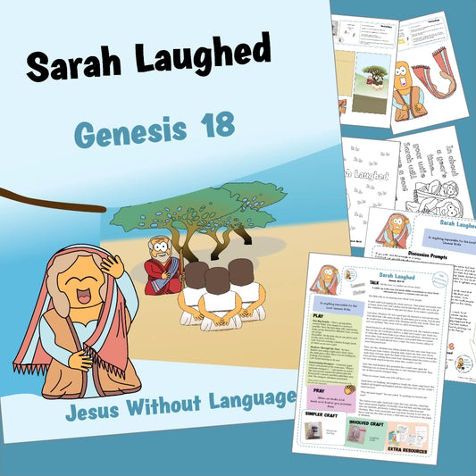 Genesis 18 - Sarah Laughed | Ministry lesson, Bible crafts, Games