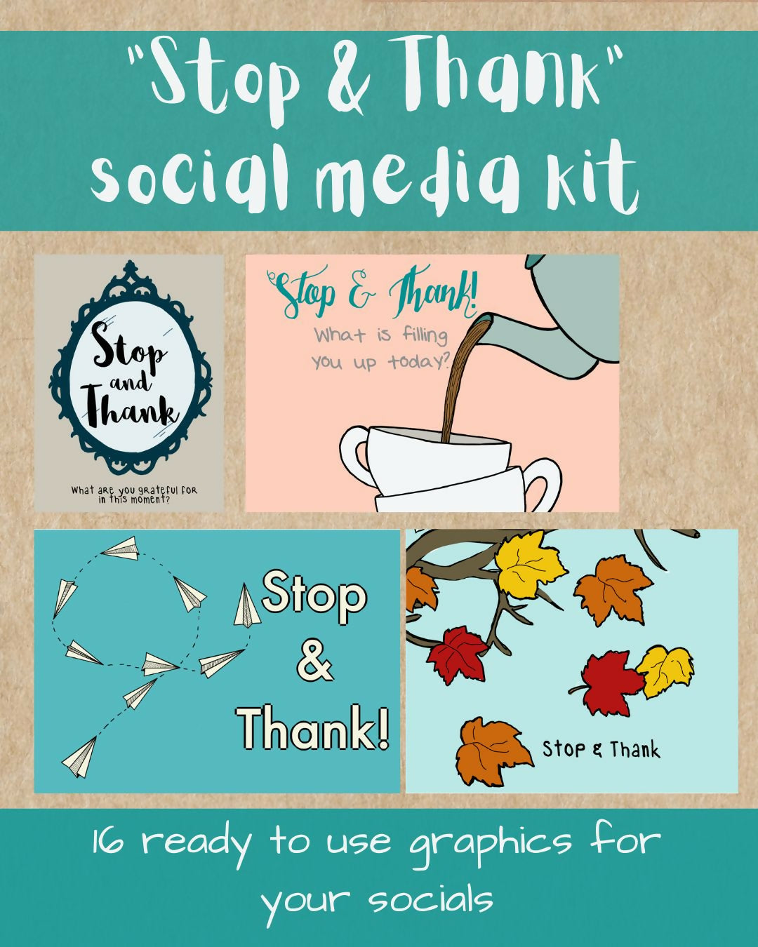 "Stop & Thank" Social Media Kit