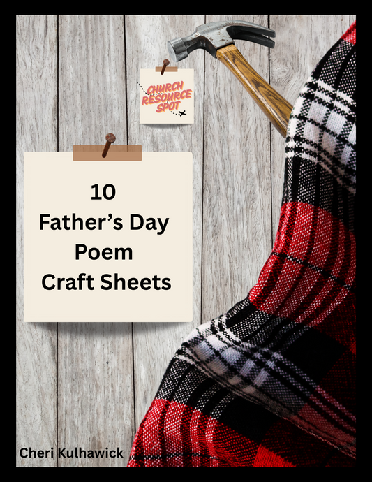 10 Father's Day Poem Craft Sheets