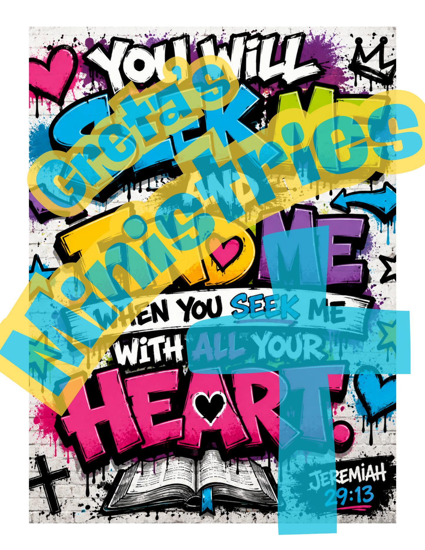 Teen Bible Verse Coloring Pages & Posters Bundle | God's Plan for You