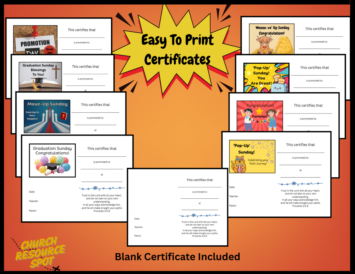 Promotion Day Printables And Graphics Bundle