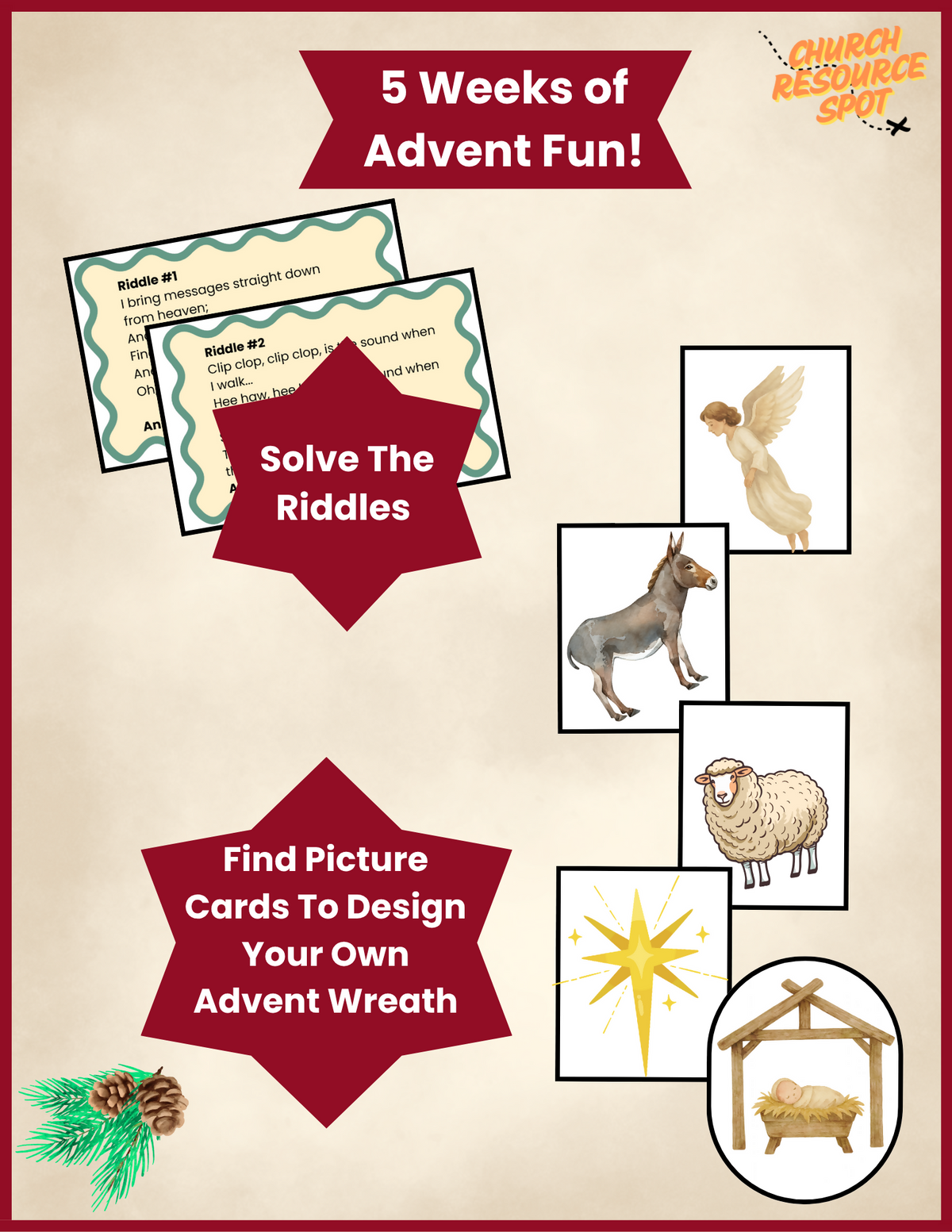 Fun-Filled Advent Activity Pack