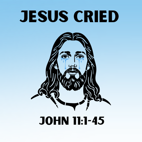 Children & Youth Sermon/Lesson and Activity Booklet - Jesus Cried - (John 11:1-45)