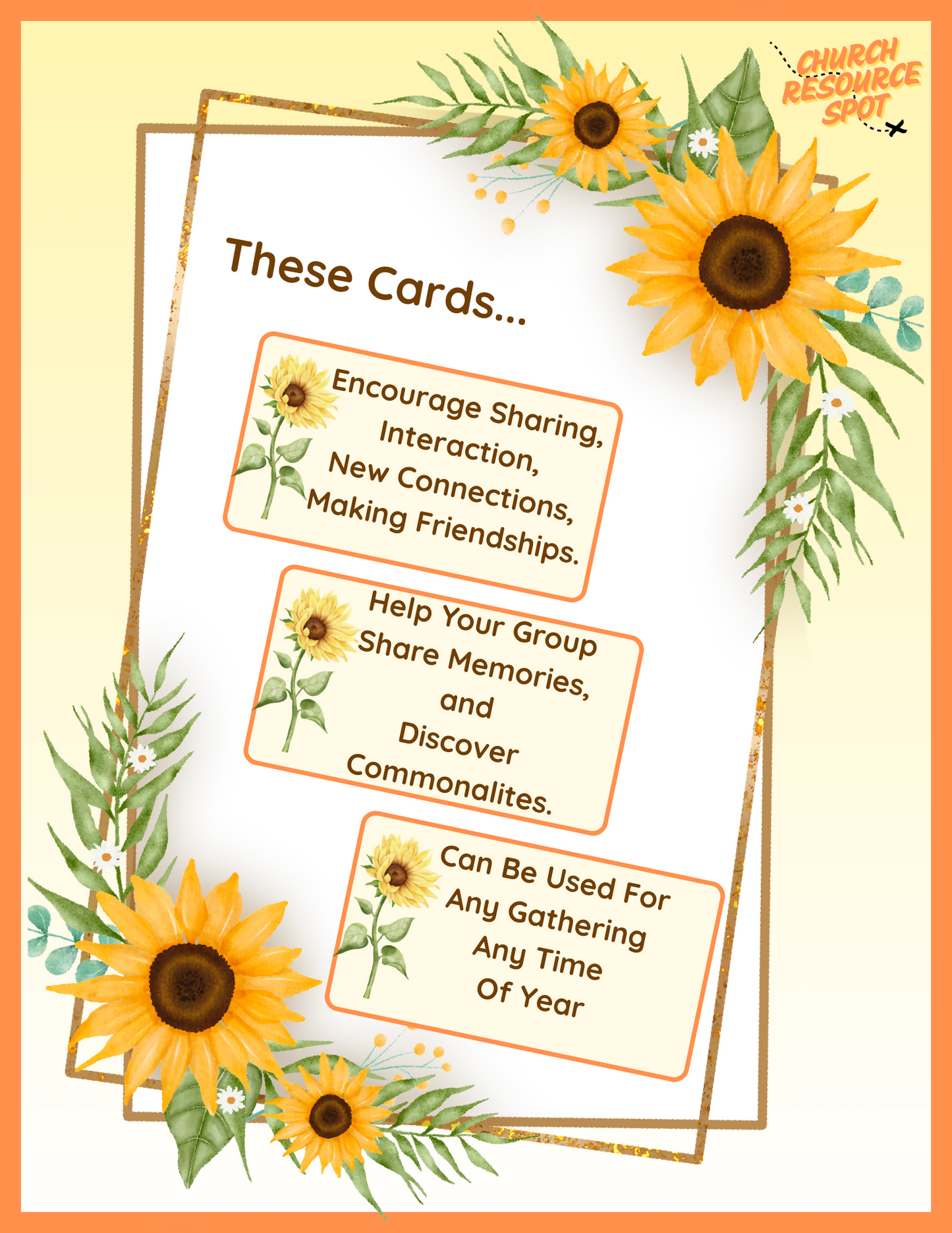 Small Group Deep Dive Conversation Cards