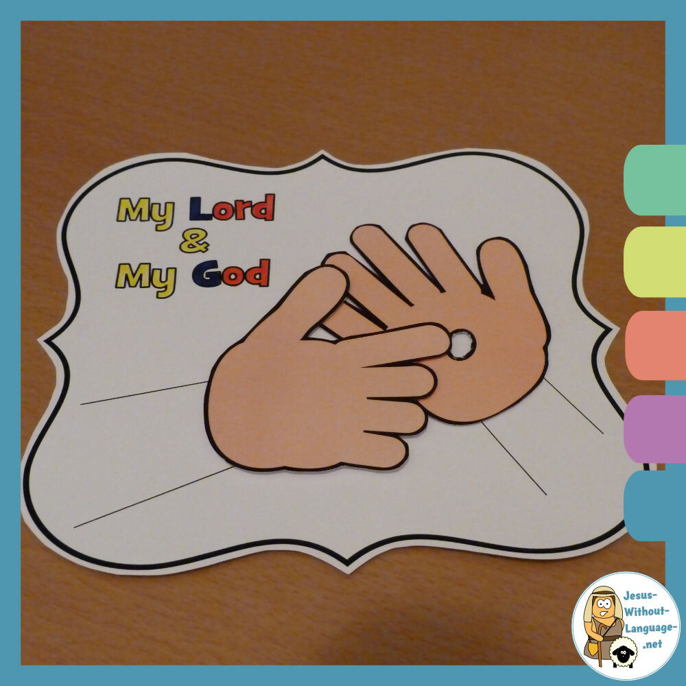 John 20 - Doubting Thomas | Ministry lesson, Bible crafts, Games