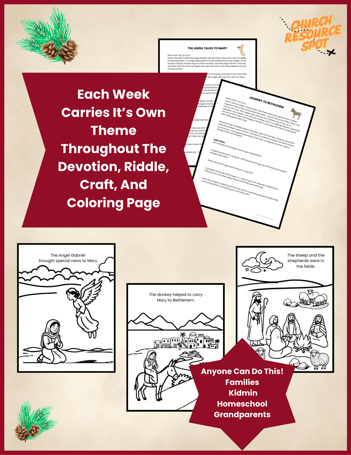 Fun-Filled Advent Activity Pack