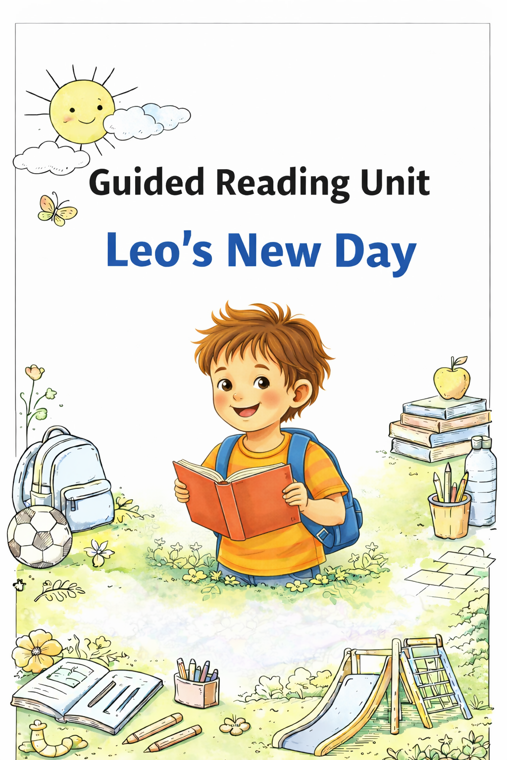 Leo's New Day - A Guided English Reading Unit for Early Primary