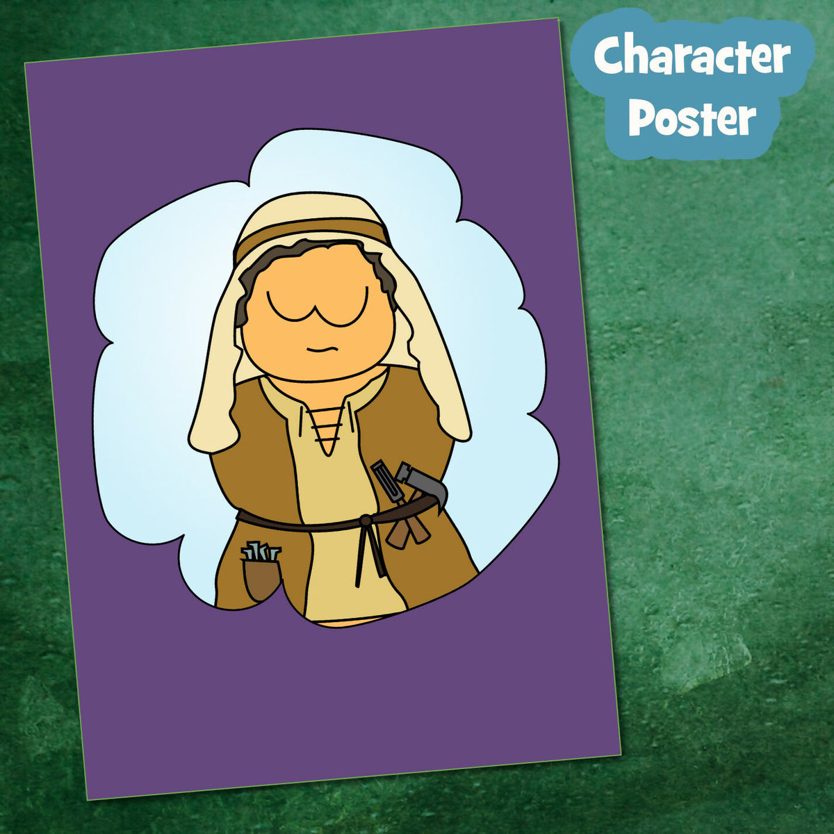 Gabriel's Messages - Advent 3 - Joseph. Kidmin lesson & Bible crafts