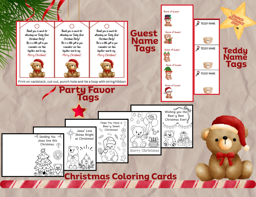 A Teddy Bear Christmas Party For Kids