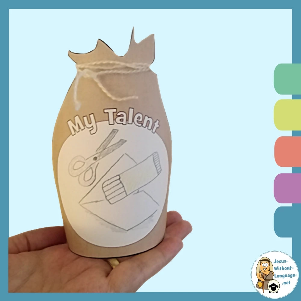 Matthew 25 - Parable of the Talents | Ministry lesson, Bible crafts, Games