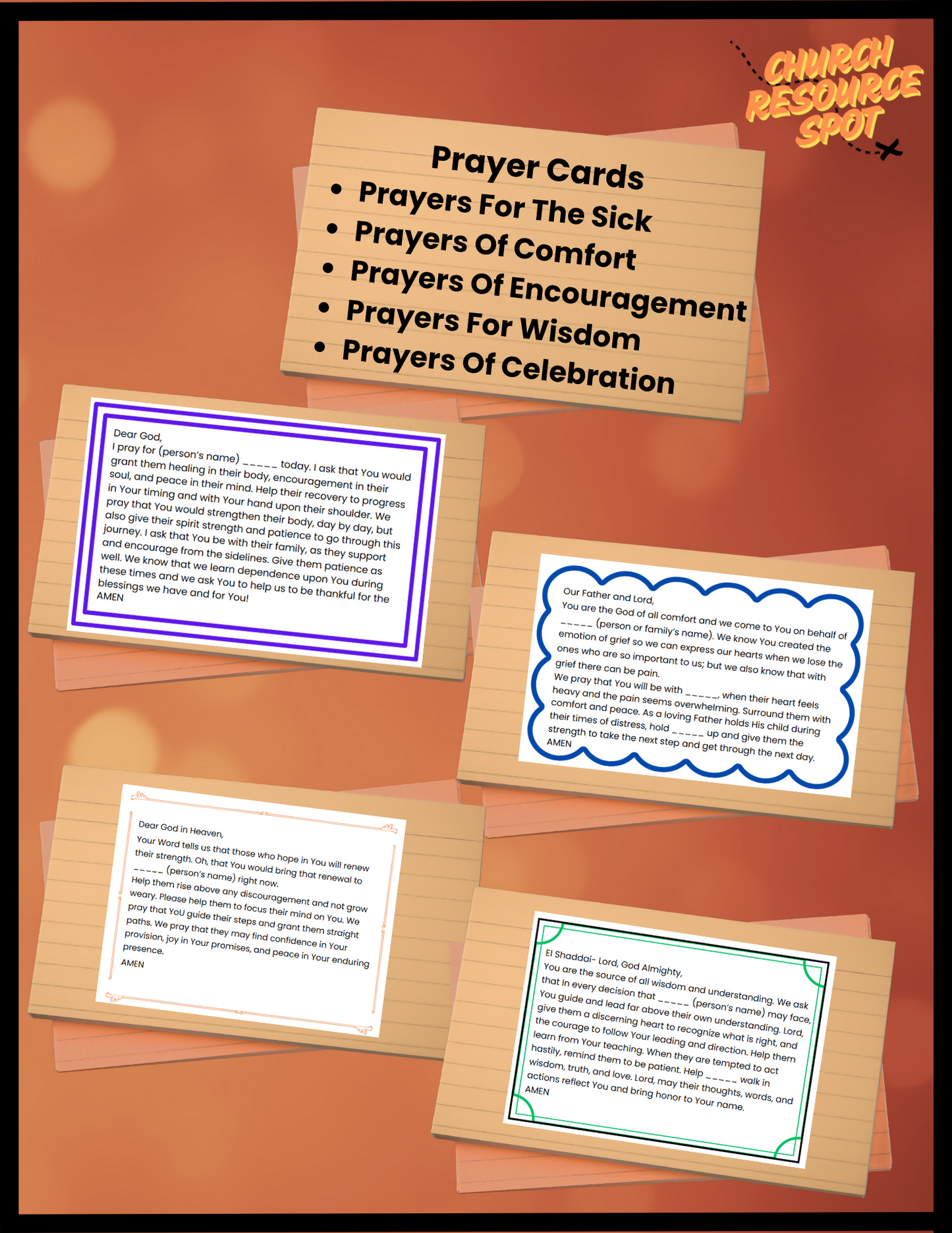 Care Team Resources For Multiple Occasions KJV