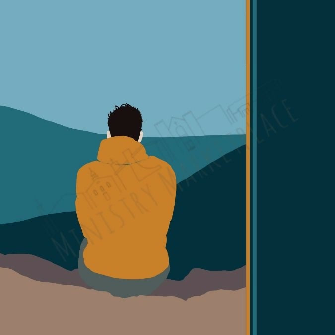 Be Still — Landscape Graphic (Digital Download)