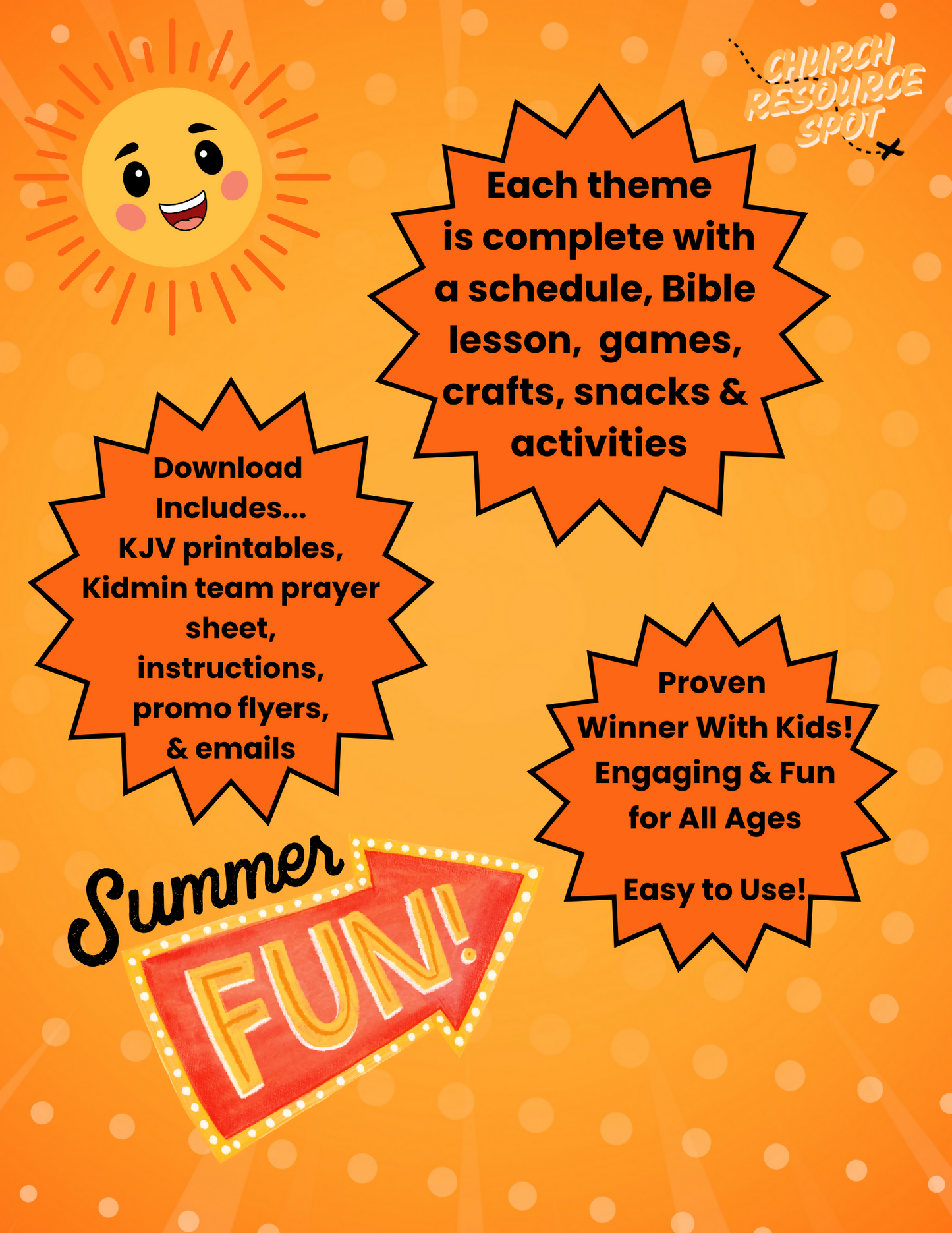 6 Weeks of Kidmin Fun KJV