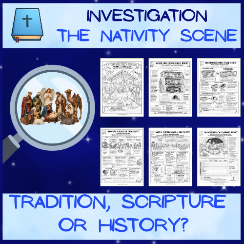 The Nativity Bible Study | Christmas History vs. Scripture | Infographic