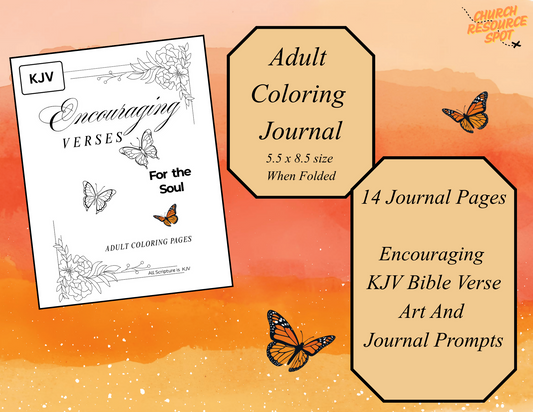 Encouraging Verses For The Soul Journal KJV