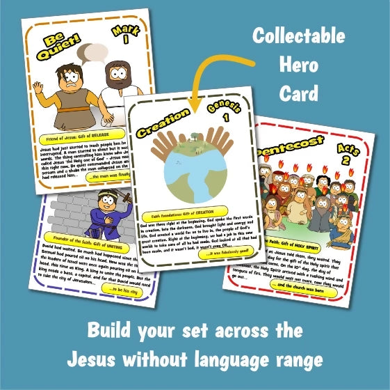 Creation (Genesis 1) Kidmin lesson with crafts and colouring