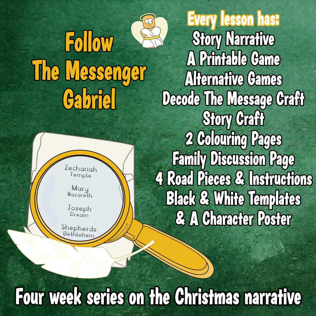 Gabriel's Messages - A sluthing, 4 week, Advent set