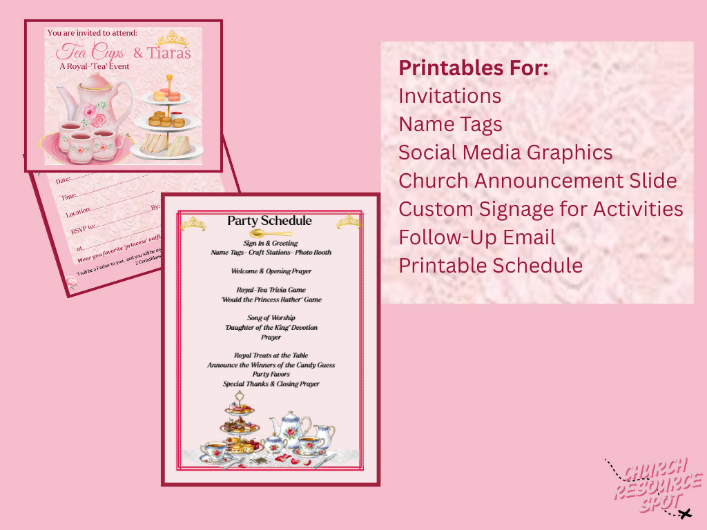 Tea Cups & Tiaras Tea Party