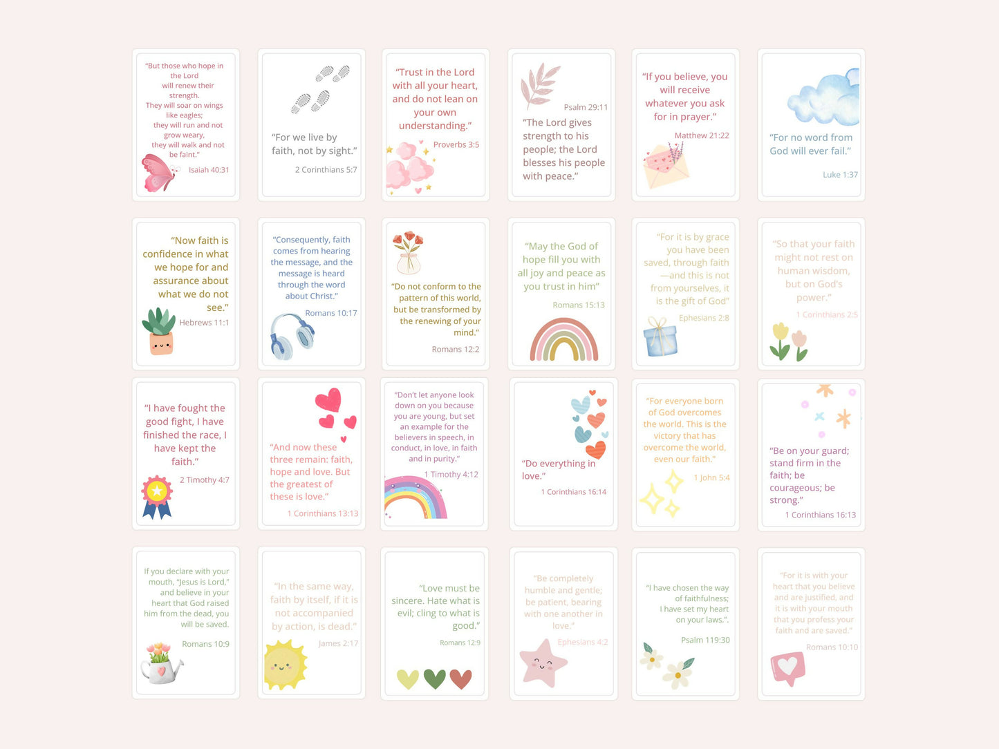 Bible Verse Card Printable
