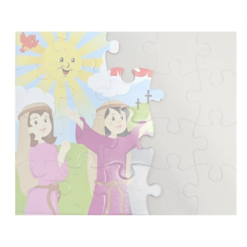 Pieces of the Puzzle - Luke 24:13-35 The Road to Emmaus - Children's Sermon/Lesson & Activity Book