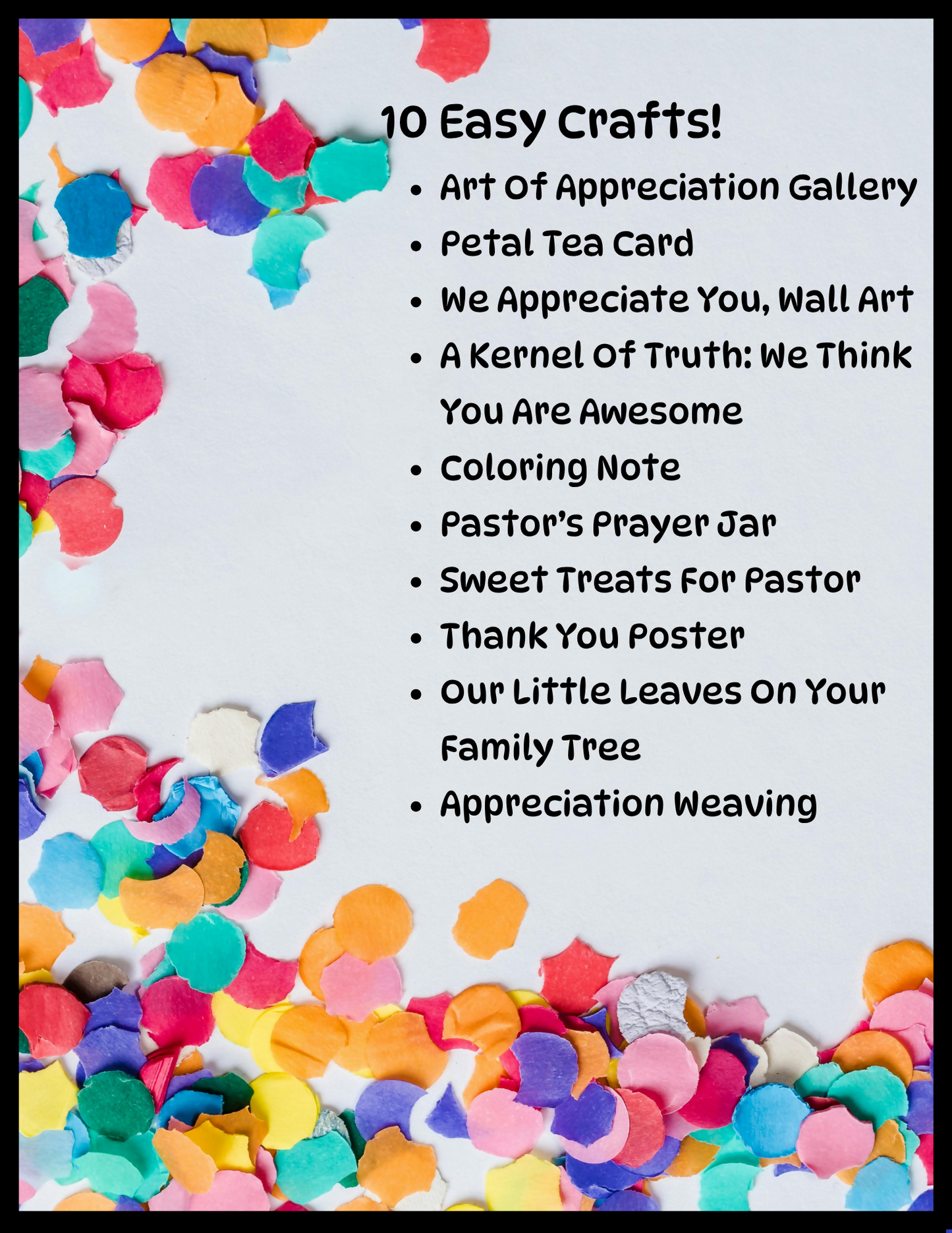 10 Pastor Appreciation Crafts For Kids