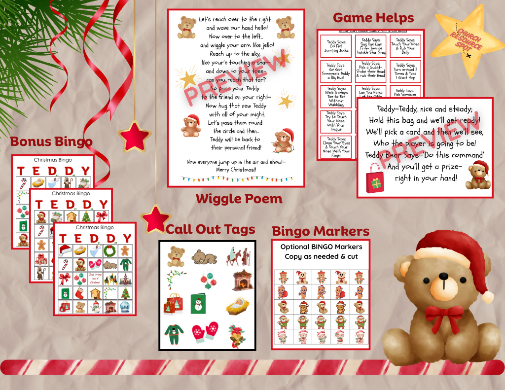 A Teddy Bear Christmas Party For Kids