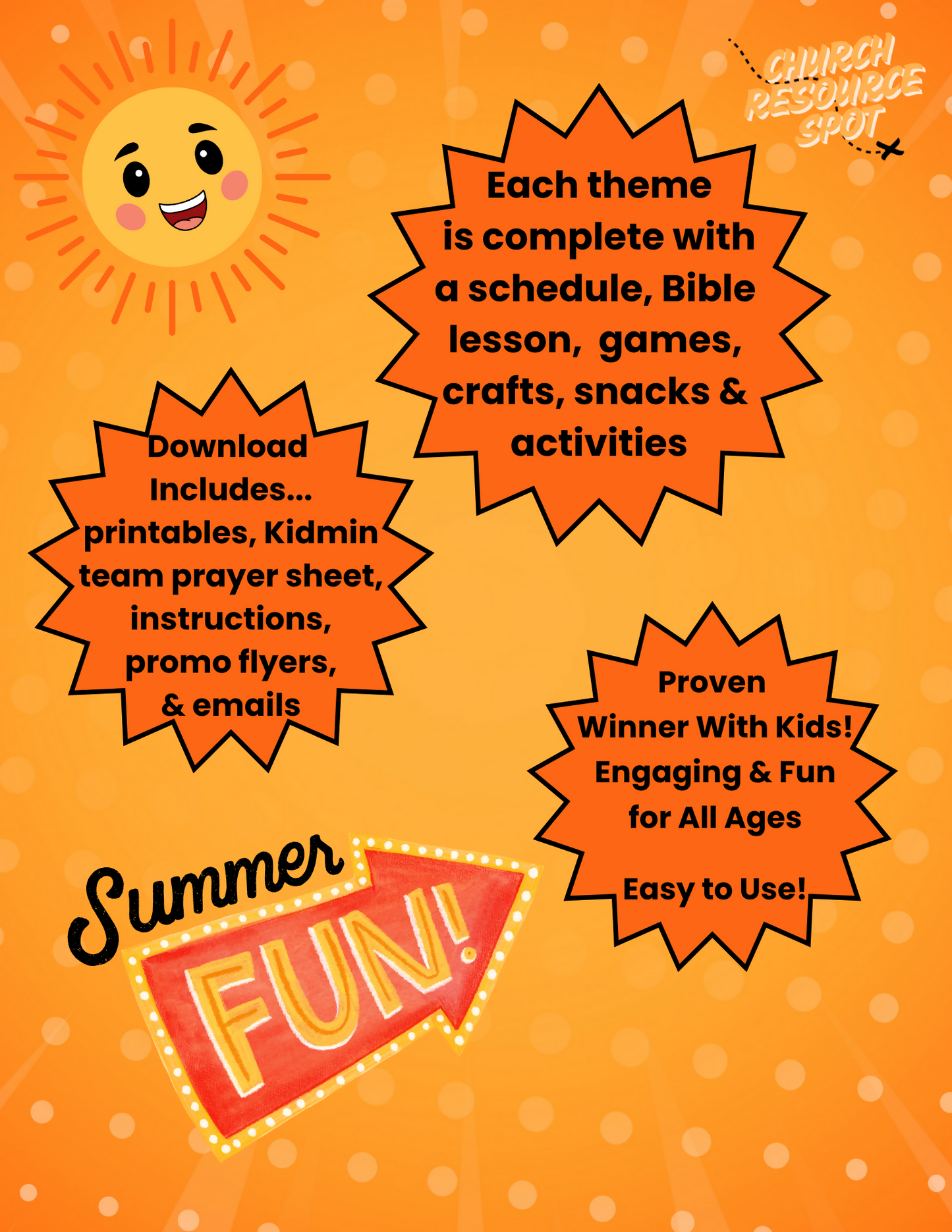 6 Weeks of Kidmin Fun